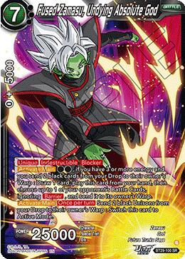 Fused Zamasu, Undying Absolute God BT29-100