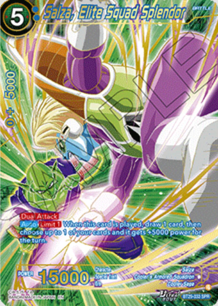 Salza, Elite Squad Splendor [SPR] BT29-033