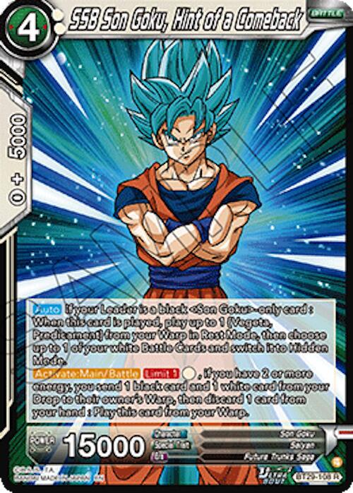 SSB Son Goku, Hint of a Comeback BT29-108