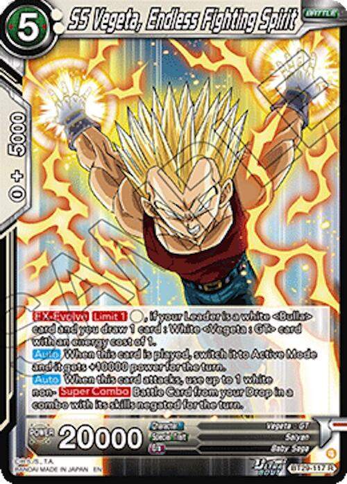 SS Vegeta, Endless Fighting Spirit BT29-117