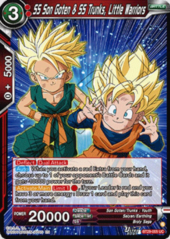 SS Son Goten & SS Trunks, Little Warriors BT29-005