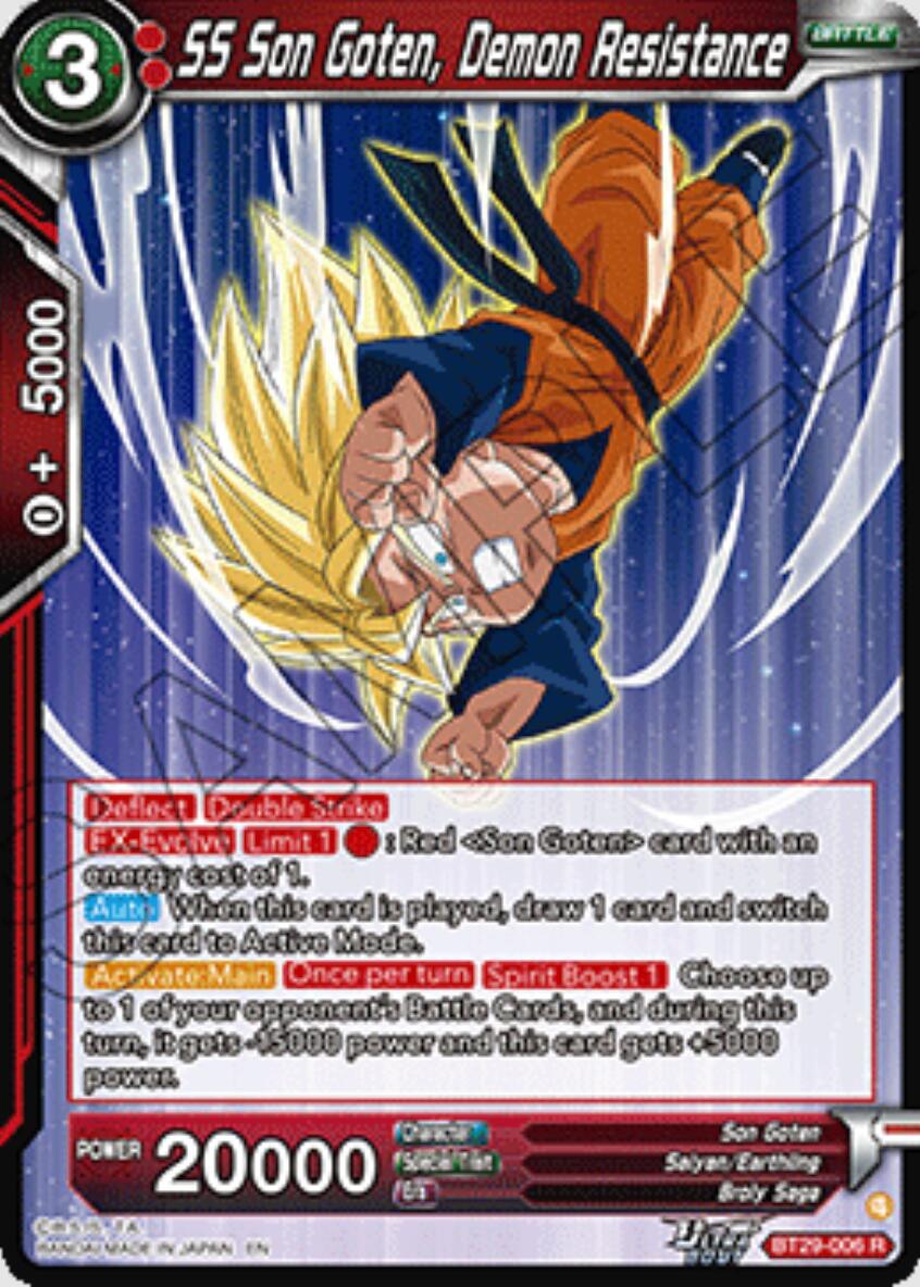 SS Son Goten, Demon Resistance BT29-006