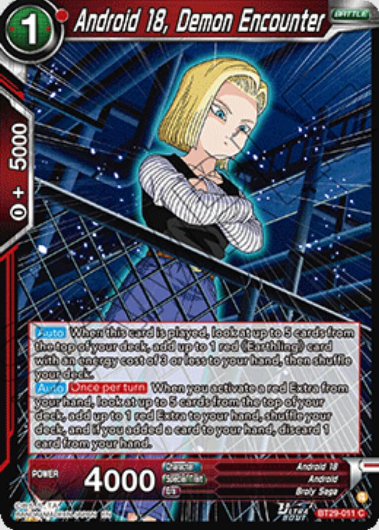 Android 18, Demon Encounter BT29-011