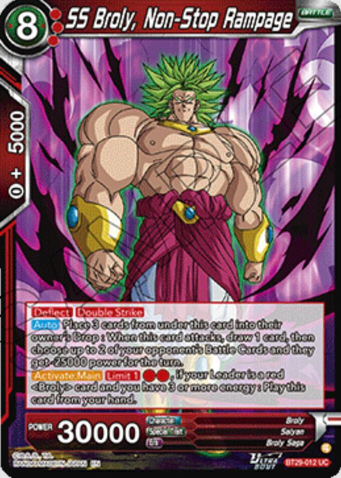 SS Broly, Non-Stop Rampage BT29-012