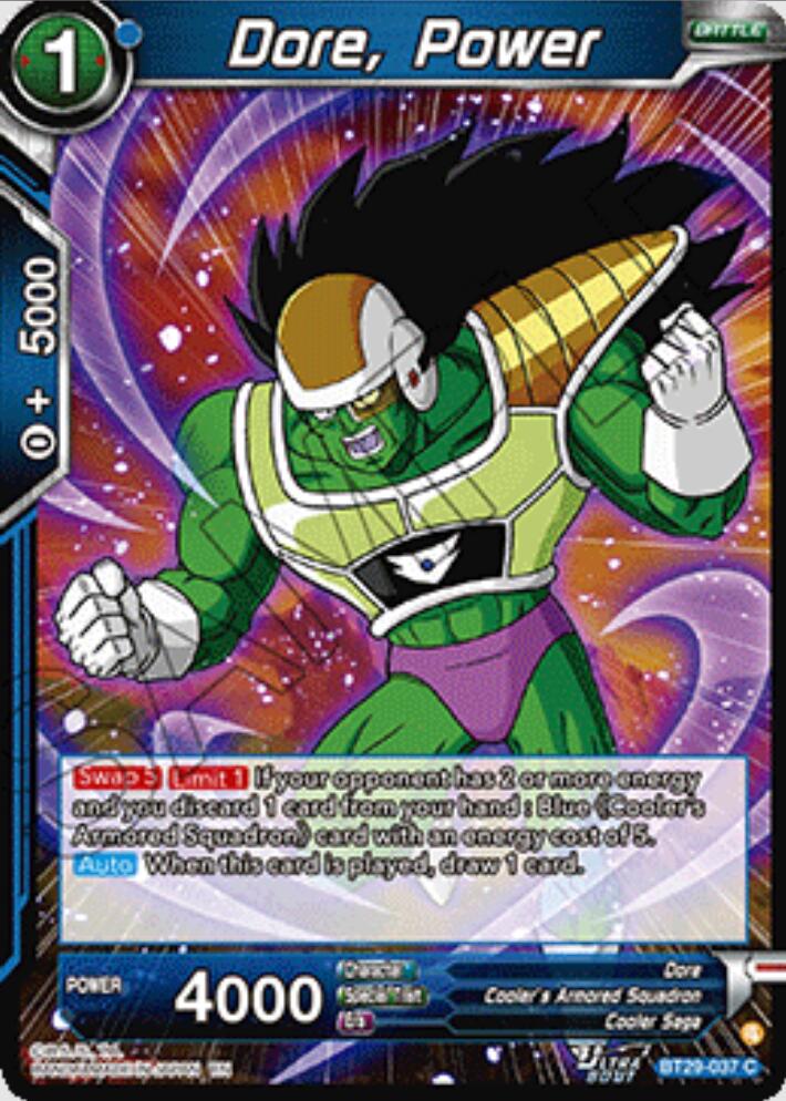 Dore, Power BT29-037