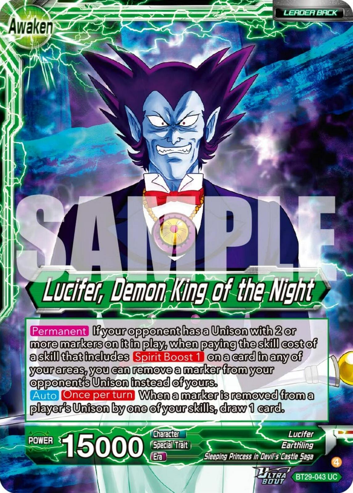 Lucifer // Lucifer, Demon King of the Night BT29-043