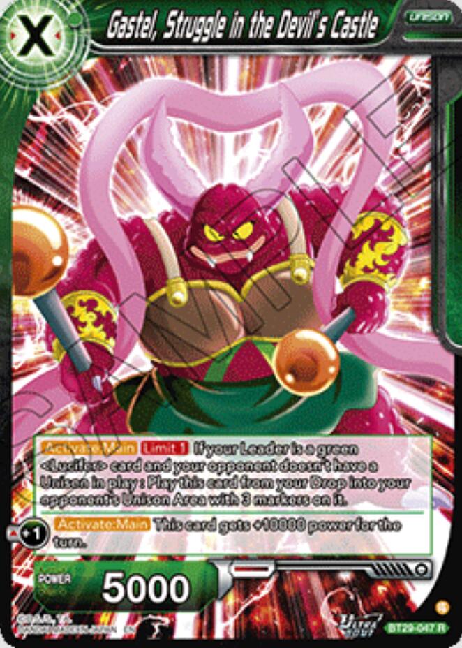 Gastel, Struggle in the Devil's Castle BT29-047