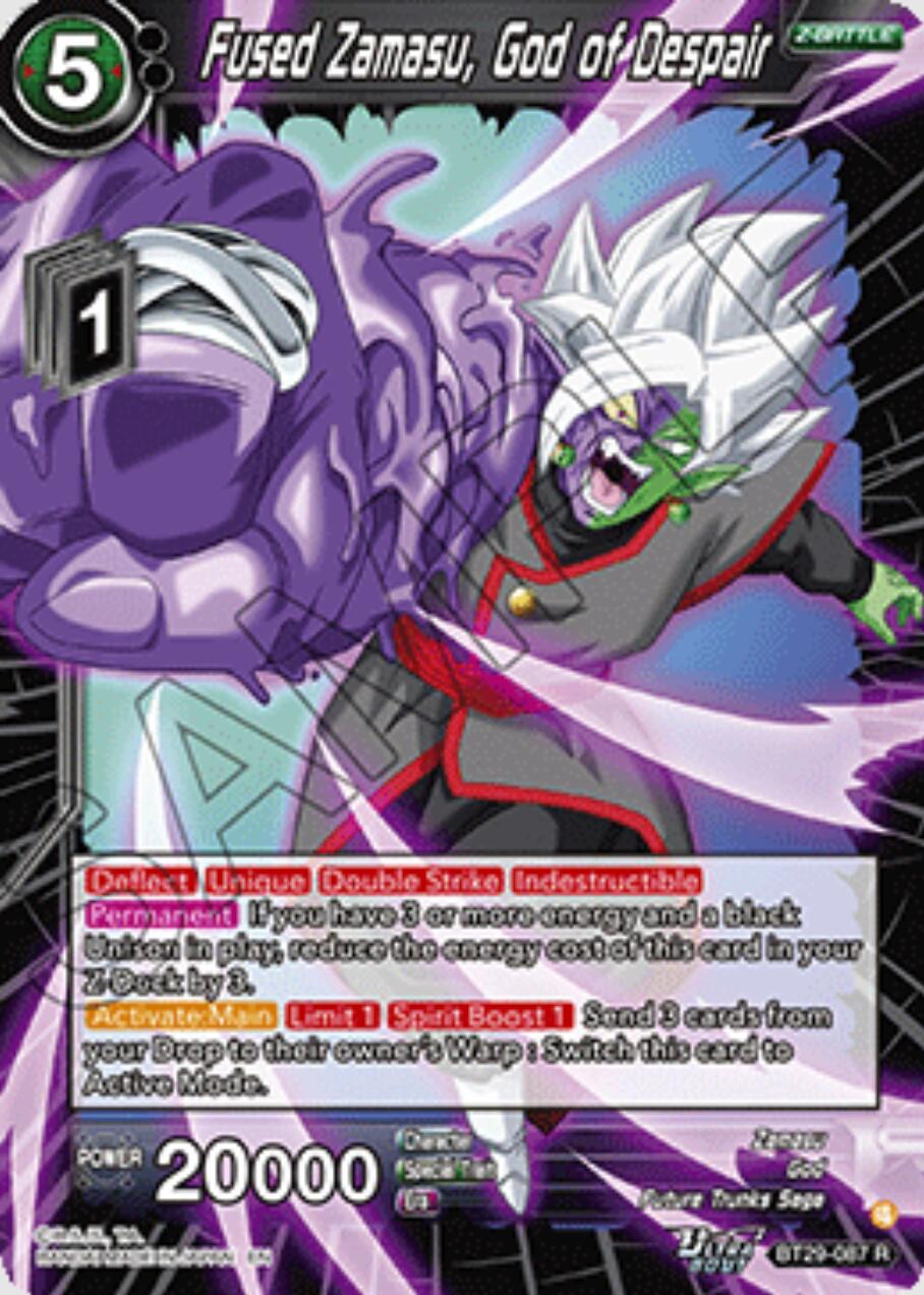 Fused Zamasu, God of Despair BT29-087