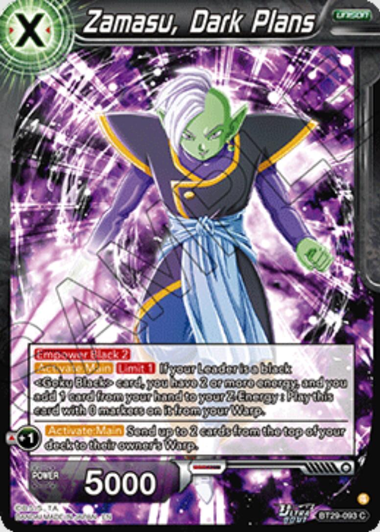 Zamasu, Dark Plans BT29-093