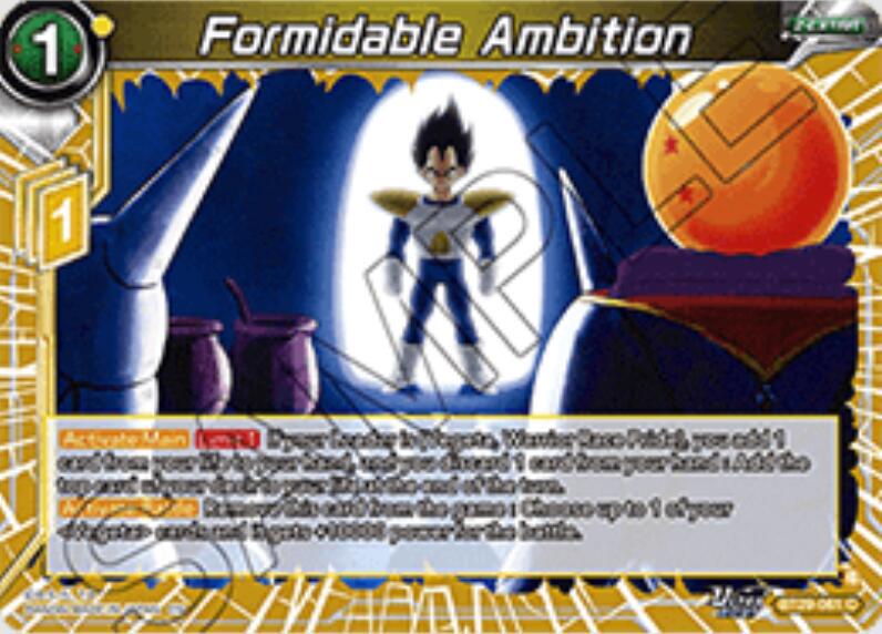 Formidable Ambition BT29-061