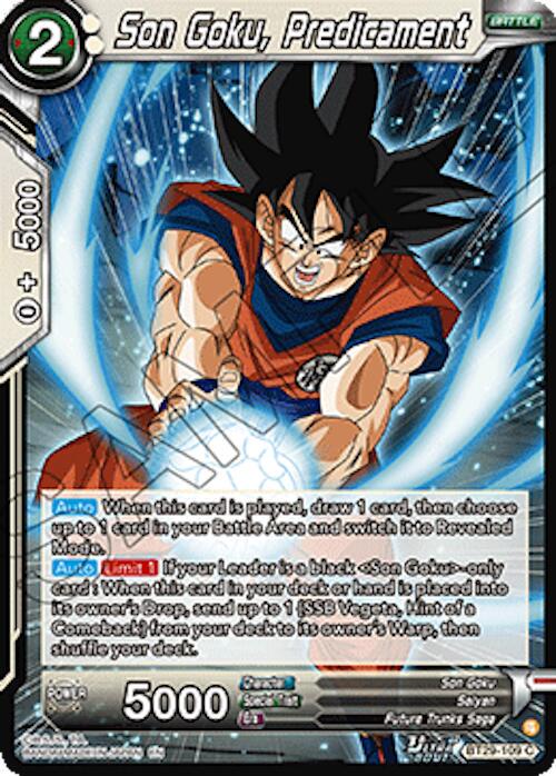 Son Goku, Predicament BT29-109
