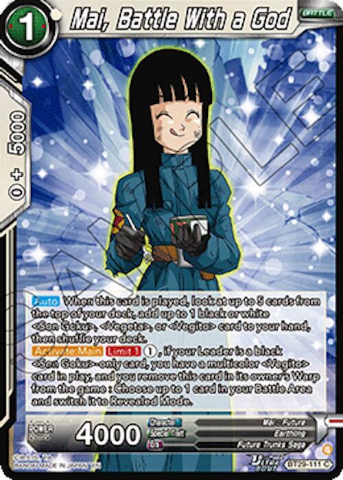 Mai, Battle With a God BT29-111