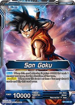 Son Goku // Super Saiyan Blue Son Goku BT1-030