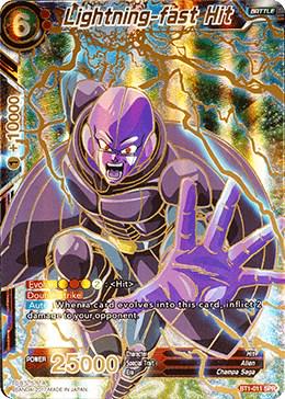 Lightning-fast Hit [SPR] BT1-011