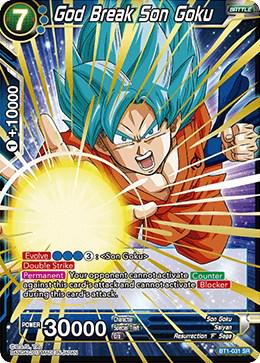 God Break Son Goku BT1-031