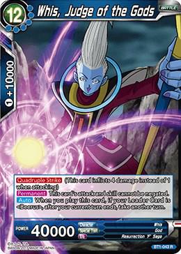 Whis, Judge of the Gods BT1-043