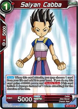 Saiyan Cabba BT1-014