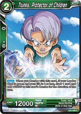 Trunks, Protector of Children BT1-069