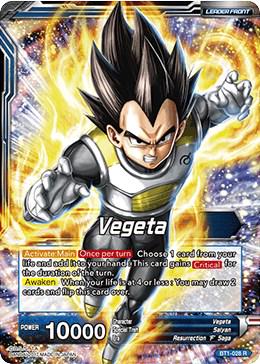 Vegeta // Super Saiyan Blue Vegeta BT1-028