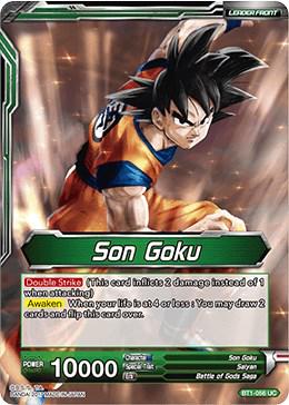Son Goku // Super Saiyan God Son Goku BT1-056
