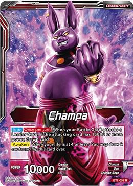 Champa // God of Destruction Champa BT1-001
