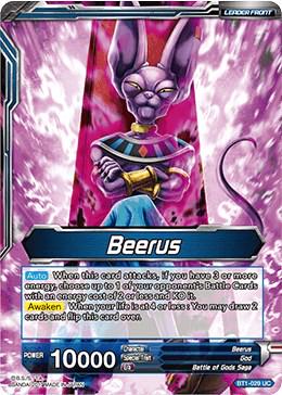 Beerus // Beerus, God of Destruction BT1-029