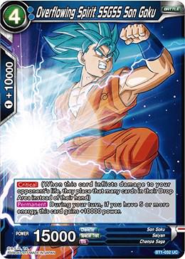 Overflowing Spirit SSGSS Son Goku BT1-032