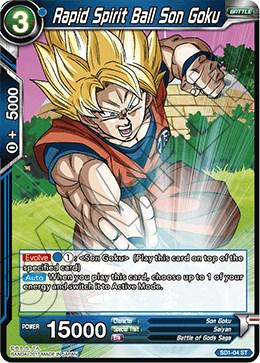 Rapid Spirit Ball Son Goku SD1-04
