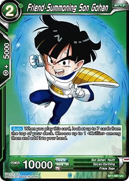 Friend-Summoning Son Gohan BT1-061