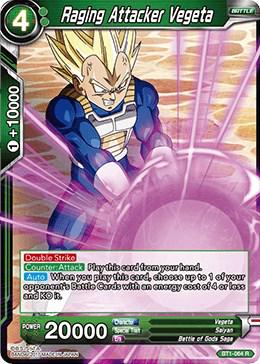 Raging Attacker Vegeta BT1-064