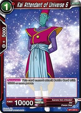 Kai Attendant of Universe 6 BT1-023