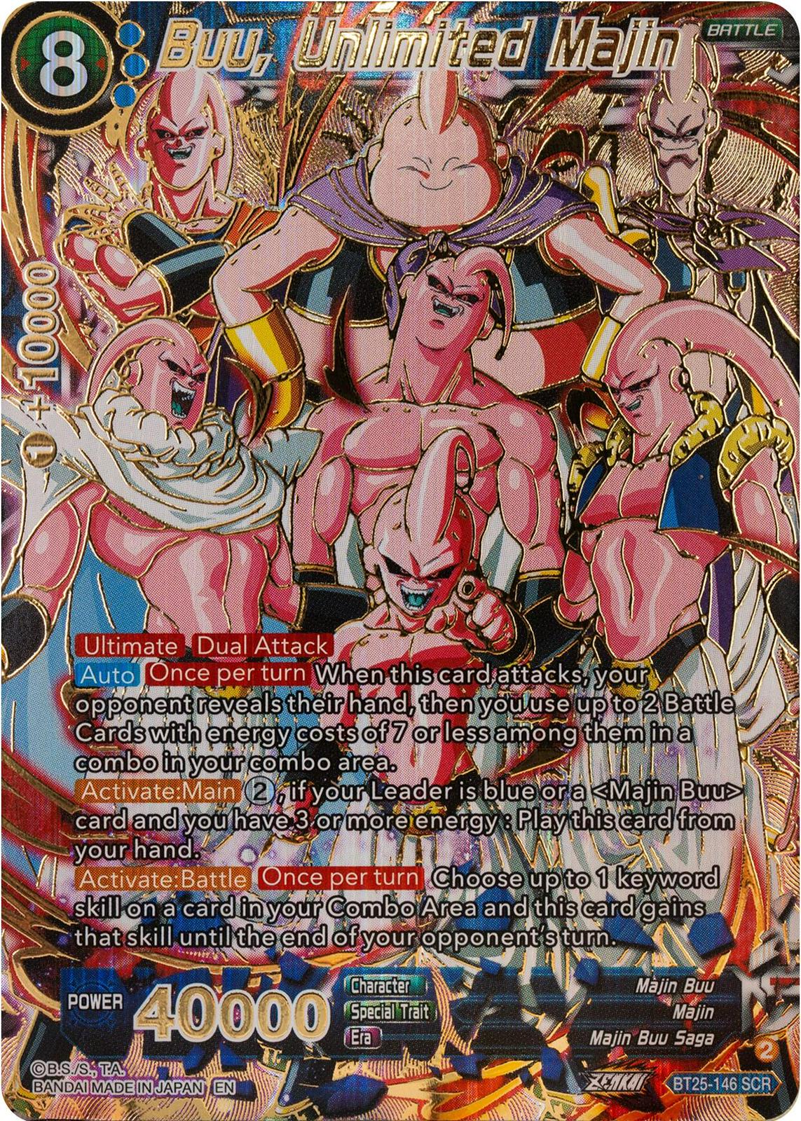 Buu, Unlimited Majin BT25-146