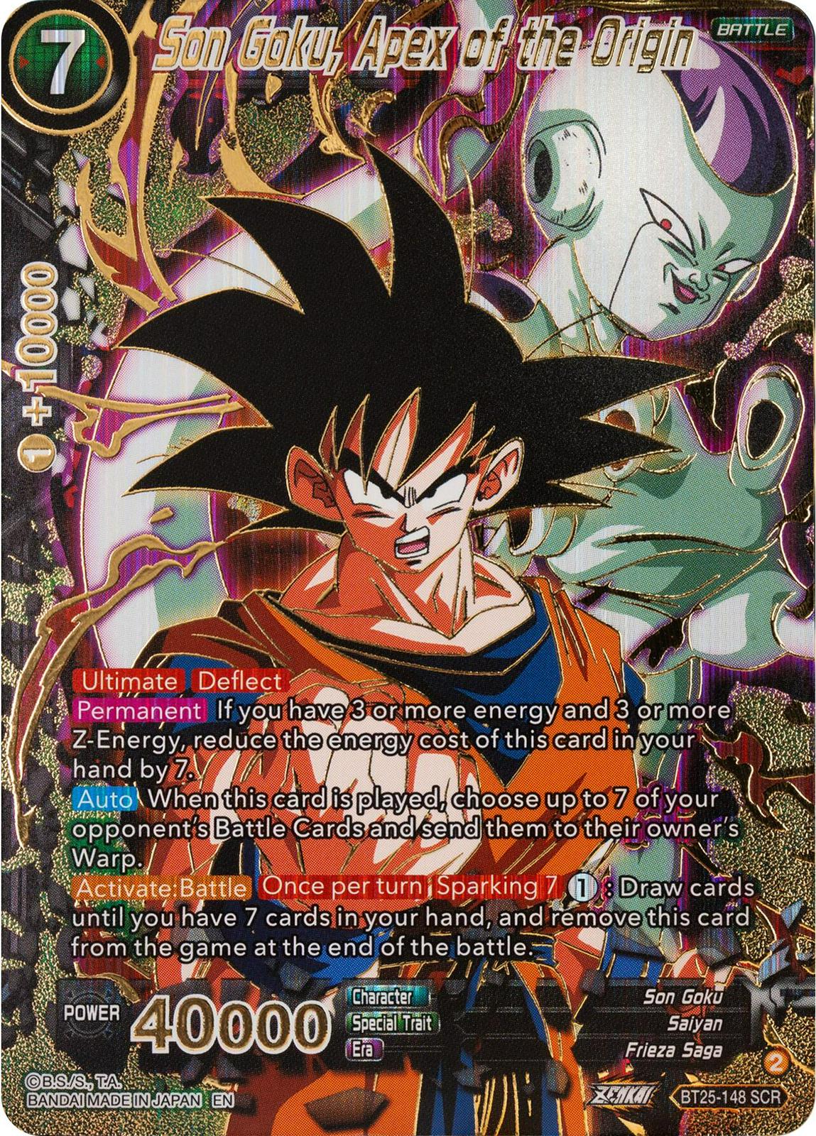 Son Goku, Apex of the Origin BT25-148