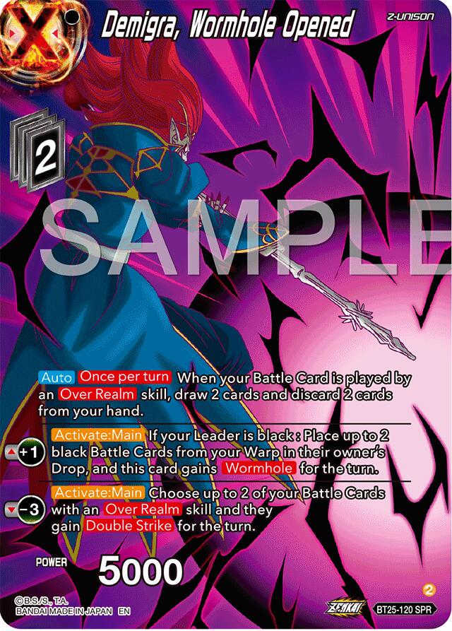 Demigra, Wormhole Opened [SPR] BT25-120