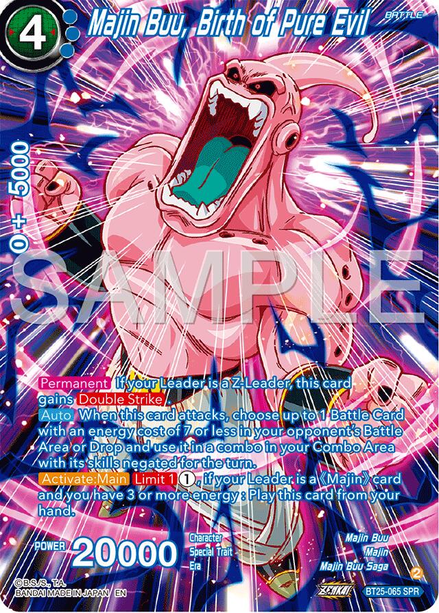 Majin Buu, Birth of Pure Evil [SPR] BT25-065