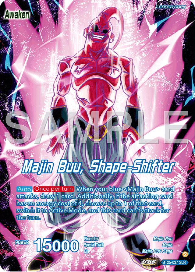 Majin Buu // Majin Buu, Shape-Shifter [SLR Foil] BT25-037