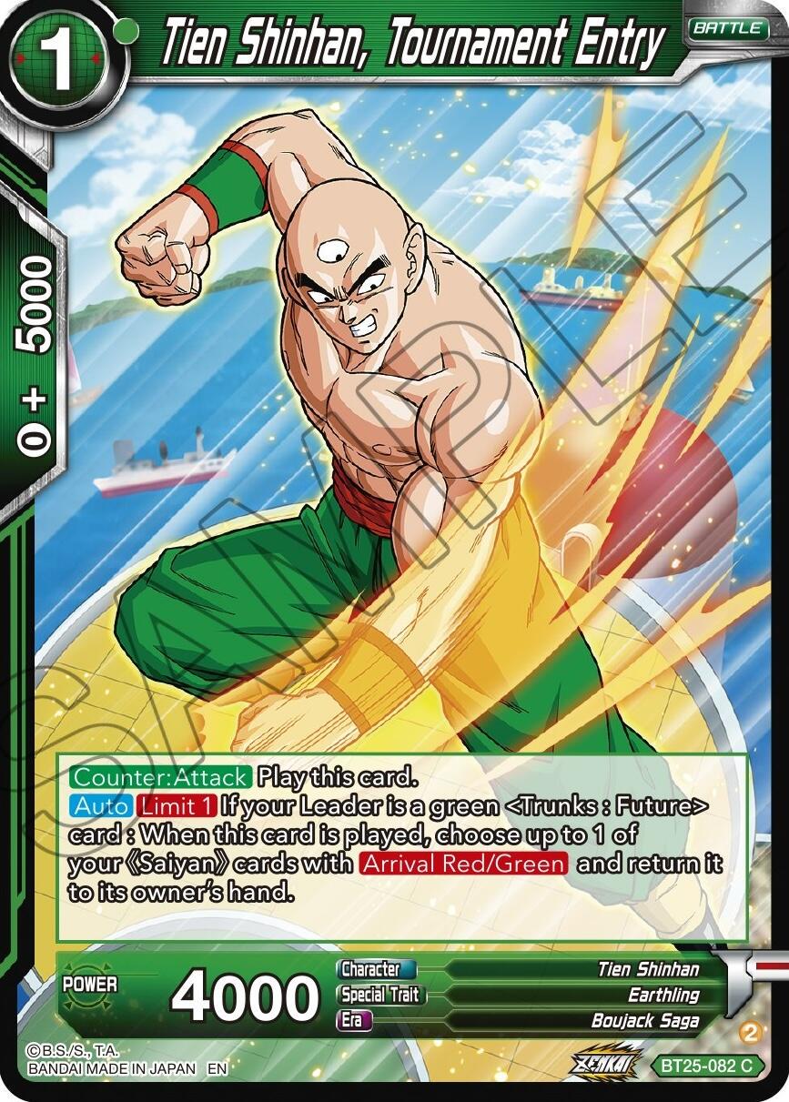 Tien Shinhan, Tournament Entry BT25-082