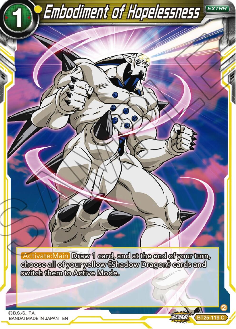 Embodiment of Hopelessness BT25-119