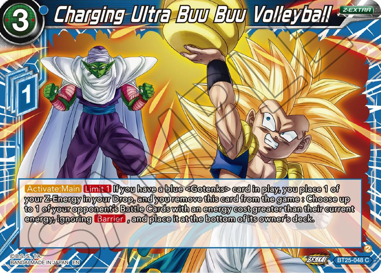 Charging Ultra Buu Buu Volleyball BT25-048