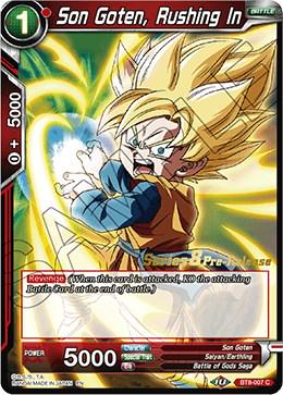 Son Goten, Rushing In BT8-007