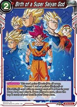 Birth of a Super Saiyan God BT8-019