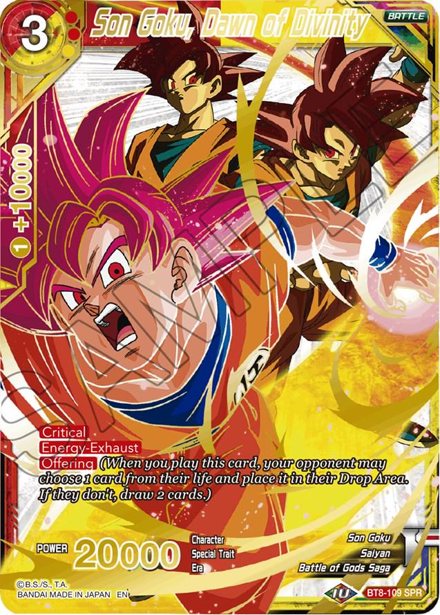Son Goku, Dawn of Divinity [SPR] BT8-109