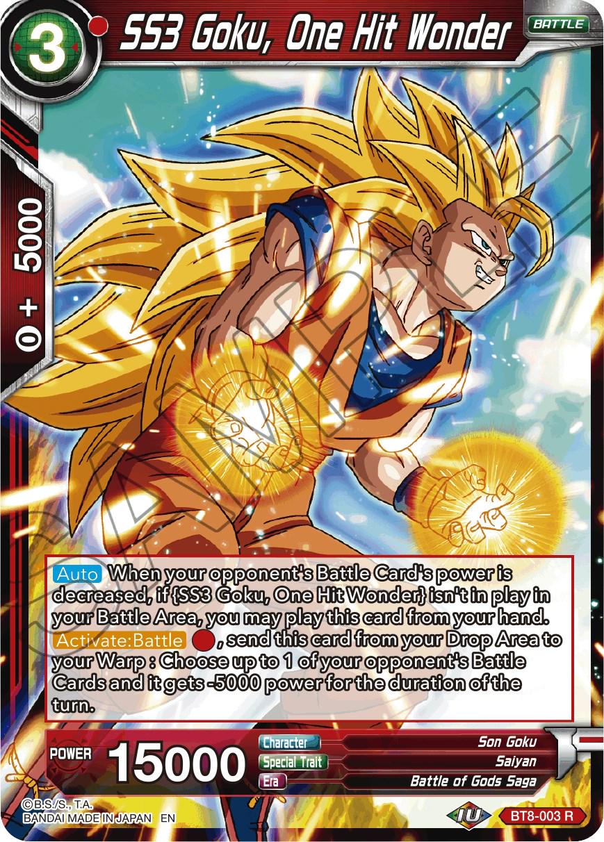 SS3 Goku, One Hit Wonder BT8-003