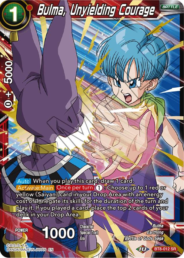 Bulma, Unyielding Courage BT8-012