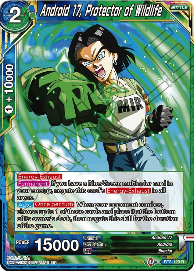 Android 17, Protector of Wildlife BT8-120