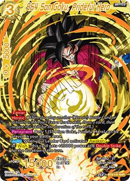 SS4 Son Goku, Prideful Hero BT8-131