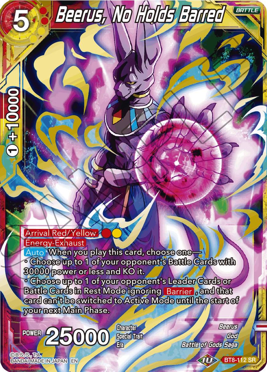 Beerus, No Holds Barred BT8-112