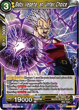 Baby Vegeta, an Unfair Choice BT8-082