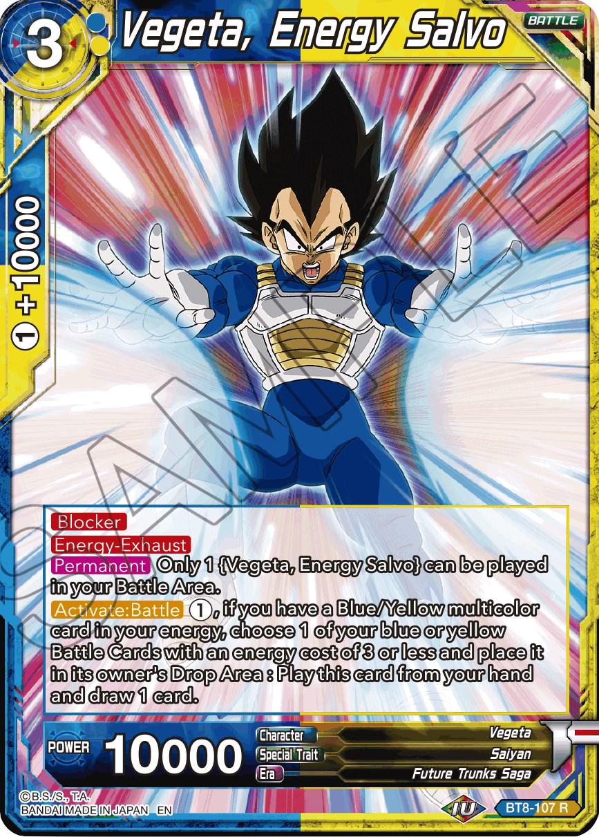 Vegeta, Energy Salvo BT8-107