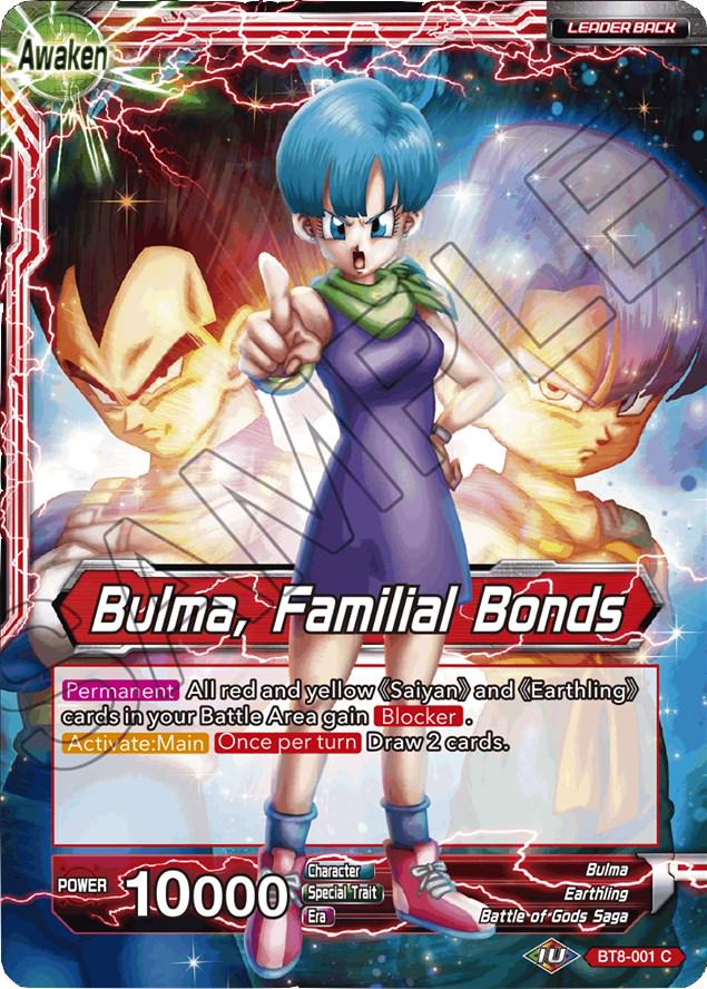 Bulma // Bulma, Familial Bonds BT8-001